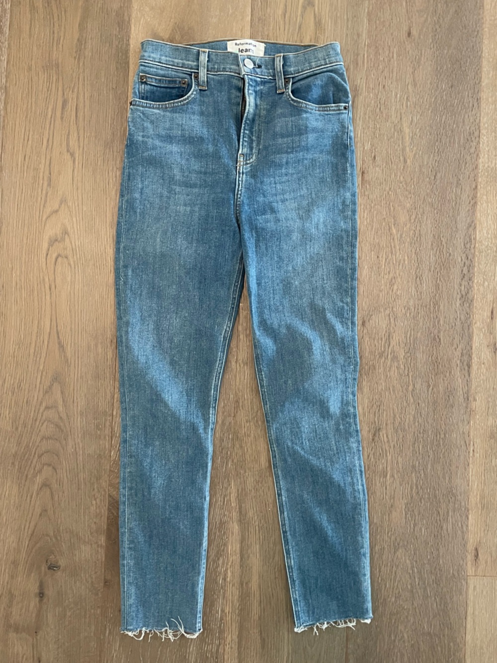 Reformation Light Blue Denim Jeans 25